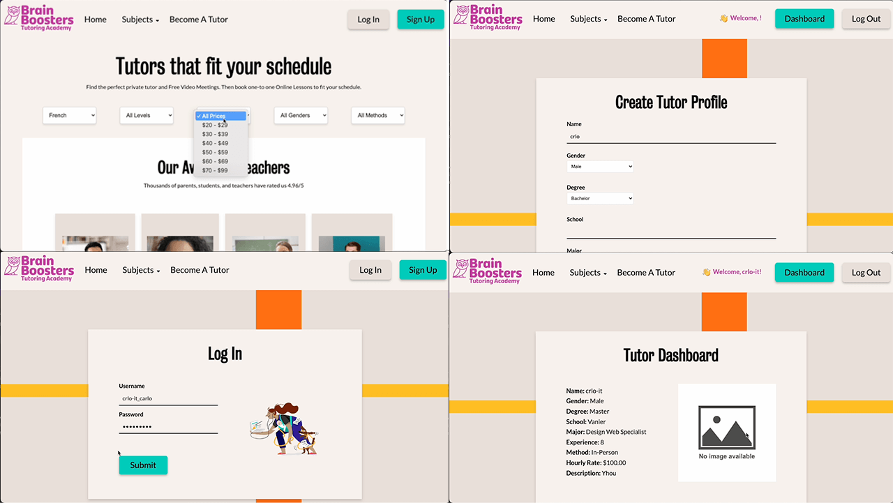 Fullstack Web Application